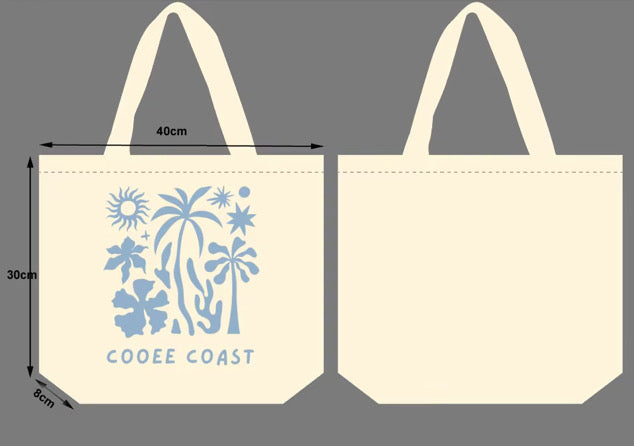 Cooee Coast Canvas Tote