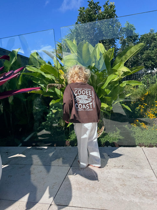 Cooee Coast Long Sleeve Chocolate