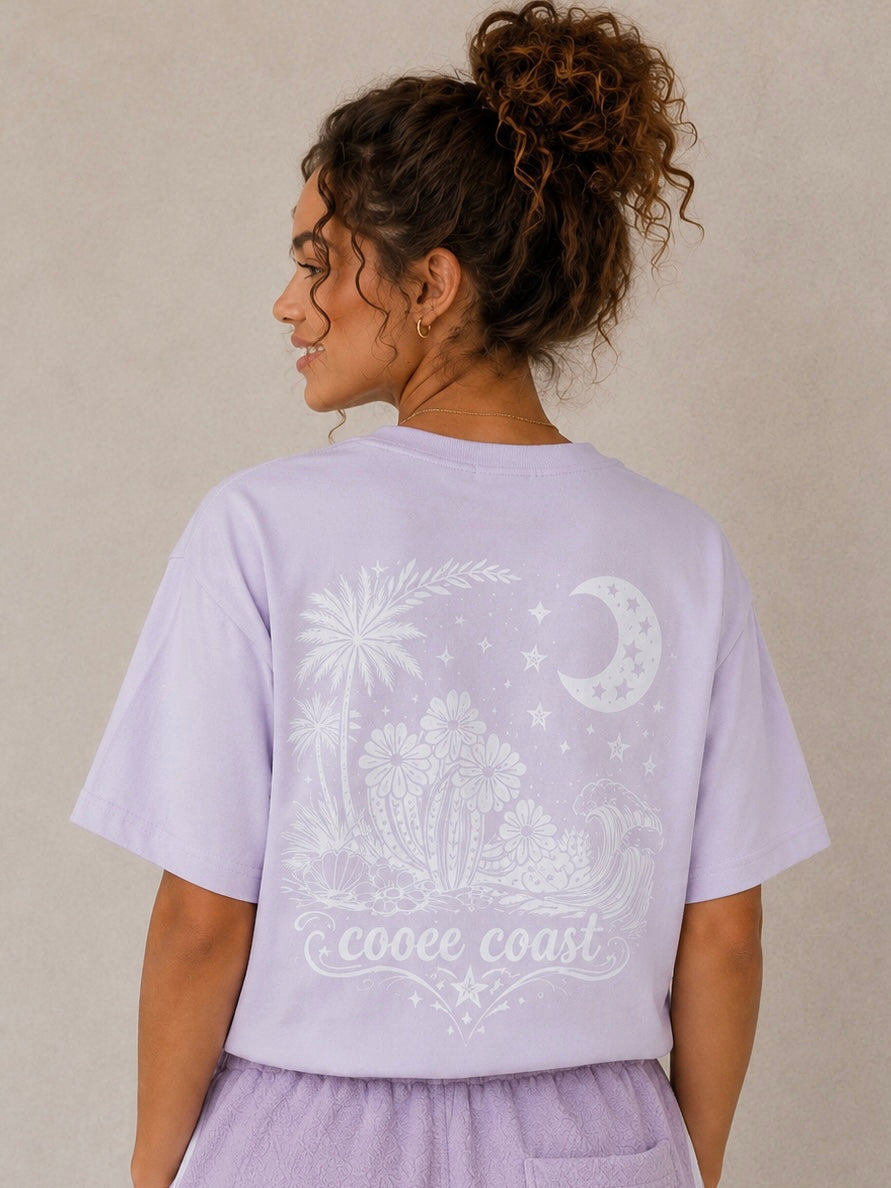 Women's T-shirt Lilac COOEECOAST