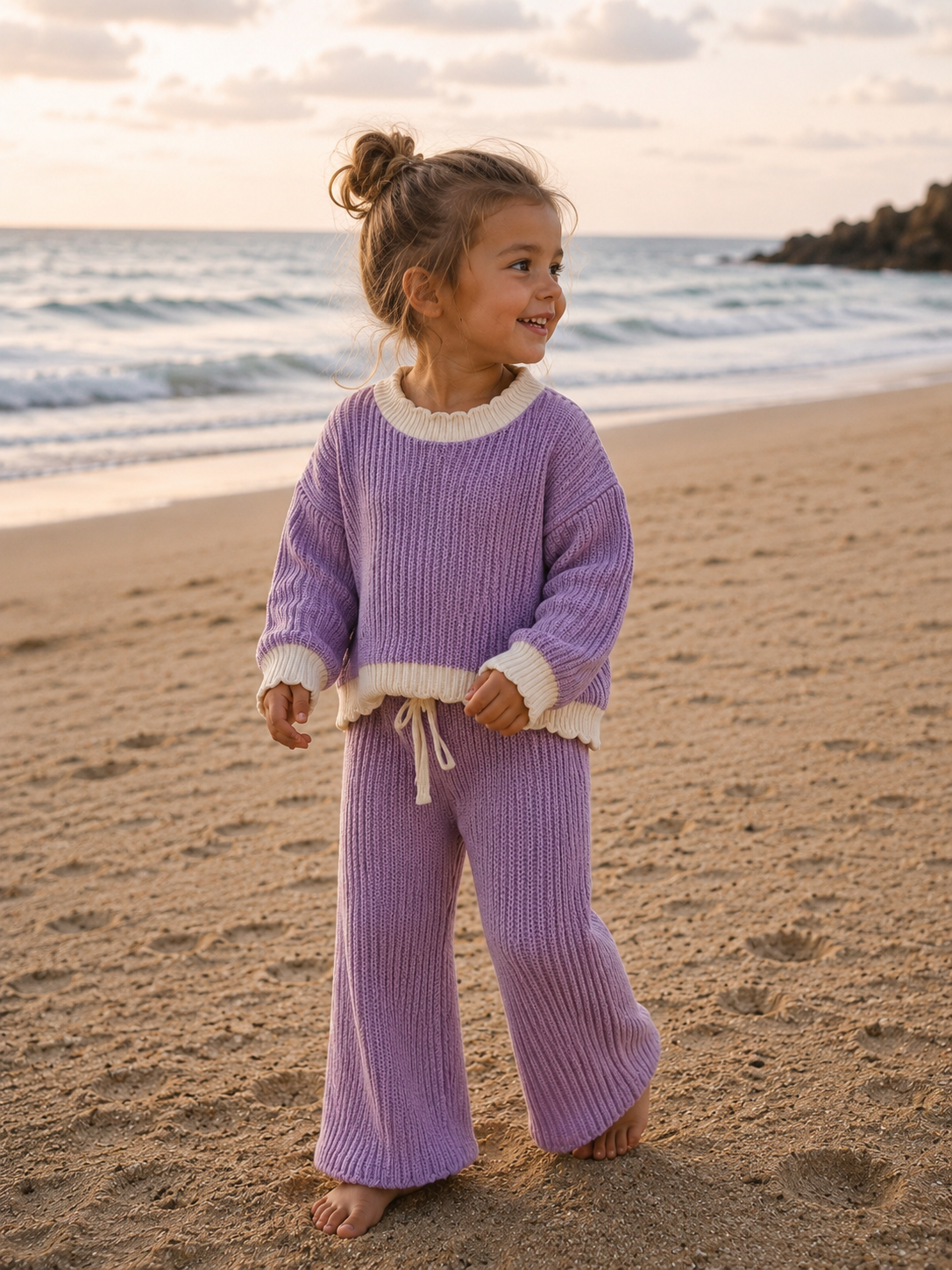 Isla Scalloped Sweater