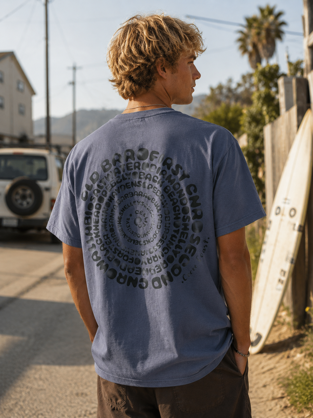 Men’s T-shirt -Spiral COOEECOAST