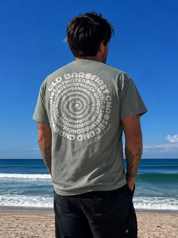 Men’s T-shirt -Spiral COOEECOAST